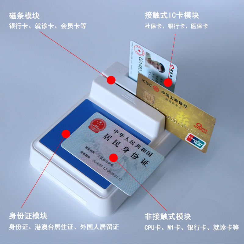 華大HD-100多功能社?？ㄗx卡器